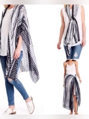 Michael Stars Tie Dye Wrap